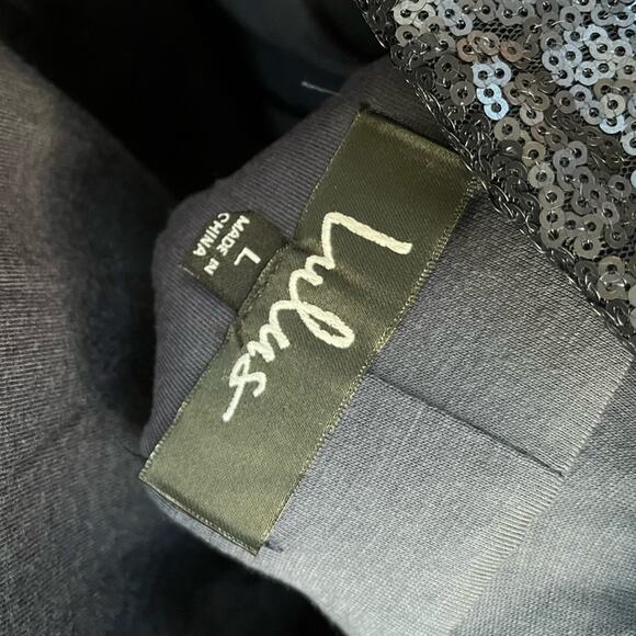 Lulus Shine Time Navy Blue Sequin Dress - Picture 9 of 12